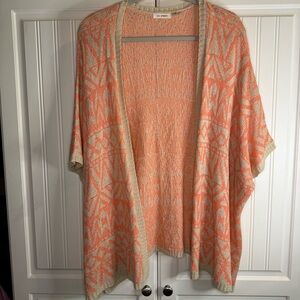 Blu Pepper Open Front Knit Cardigan - Size M